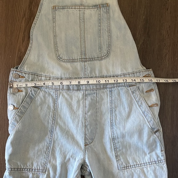 Gap Denim Light Wash Overalls - Picture 8 of 9